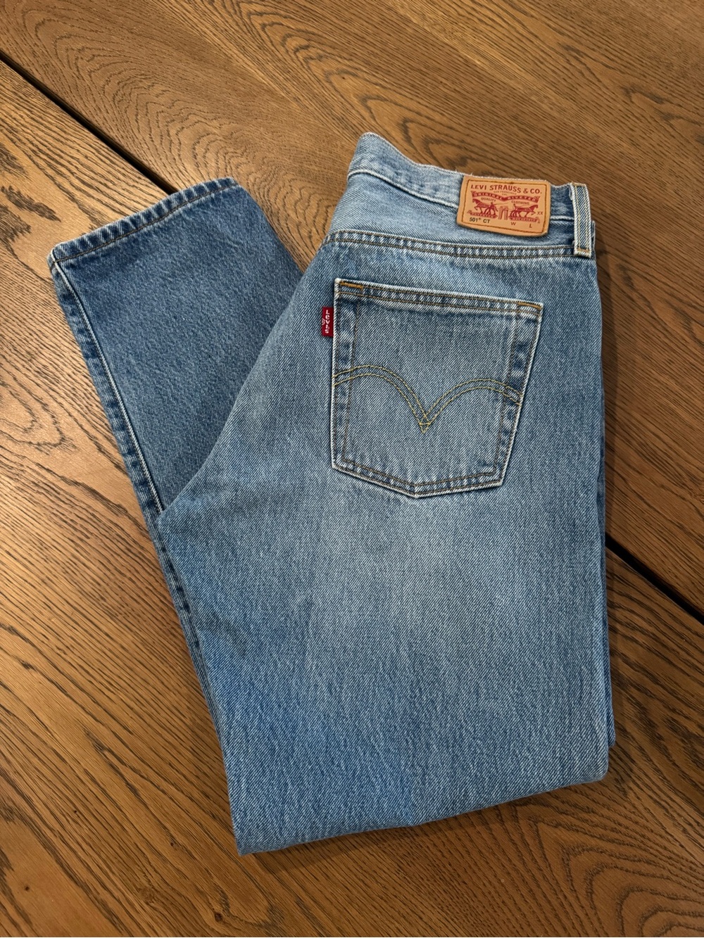Women’s 501 Levis low rise ankle